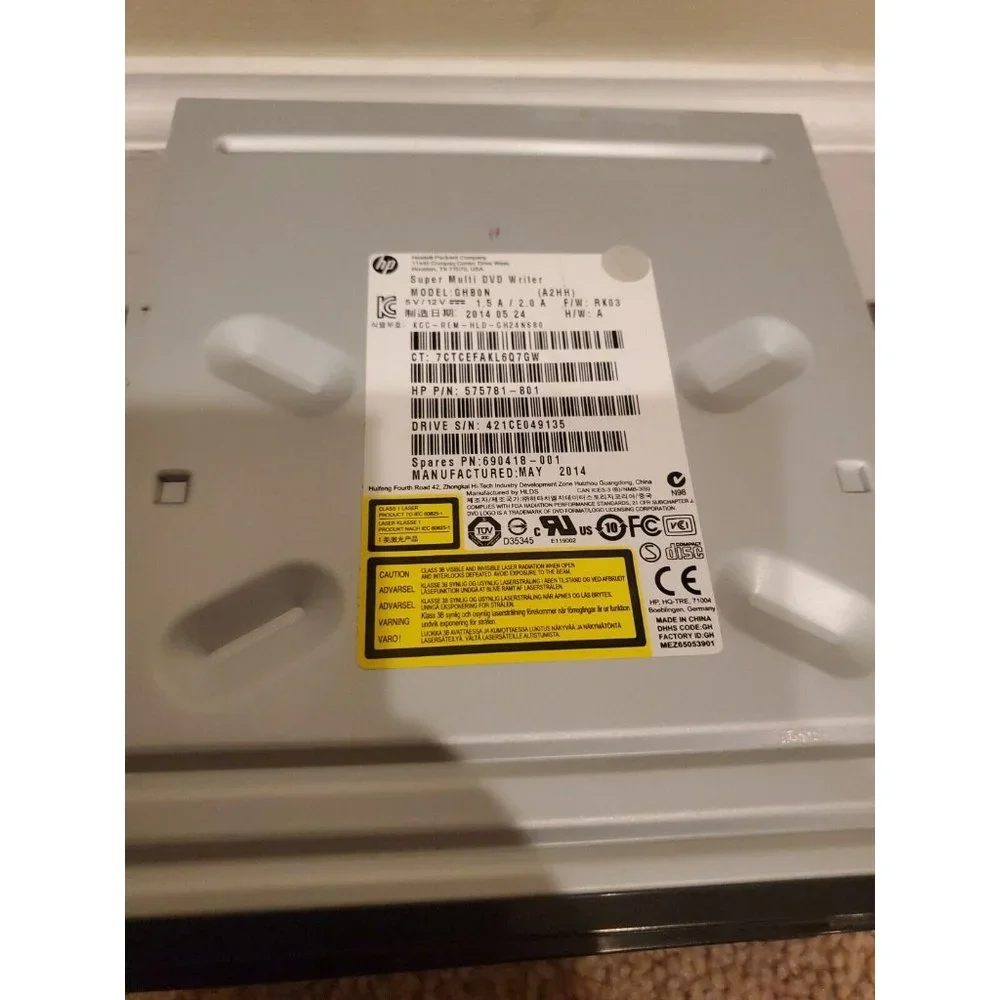 Lot of 2 HP Envy DVD-R Drive 575781-801 from HP Envy 700-216